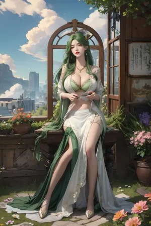 11-芙蕖性感制服写真完美世界