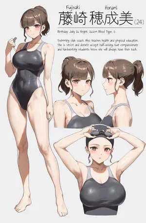 [Anteiru] Gohobi ni Mune o Momasete Kureru Suiei bu Komon | The Swimming Club Coach Lets Me Fondle Her Chest as a Reward [English]