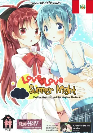 (C88) [Tropical☆Puff! (Kippow)] Love Love Summer Night (Puella Magi Madoka Magica)(SPANISH)(Traduccion:CristoferDeLosAndes)
