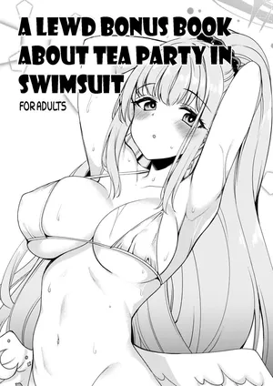 (C102) [Ryuukakusan Nodoame (Gokubuto Mayuge)] Tea Party (Mizugi) ni Sukebe Suru Omake Hon (Blue Archive) [English] [HarmoniousTL] [Digital]