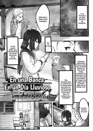 [Nogiguchi Kohiro] Ame no Hi no Nagaisu de | On a Bench, On a Rainy Day (COMIC LO 2018-10) [Spanish] [Mely Scans]