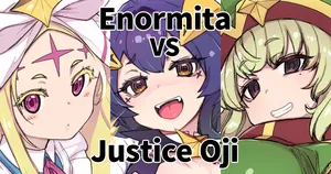 [Xration (mil)] Enormita Vs Justice Oji-san (Mahou Shoujo ni Akogarete) [English] [Xzosk]