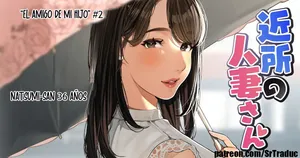 [Sakura no Tomoru Hi e] Kinjo no Hitozuma-san "Musuko no Otomotachi #2" | Mujer Casada del Barrio "El Amigo de mi Hijo #2" [Spanish] [SrTraduc]