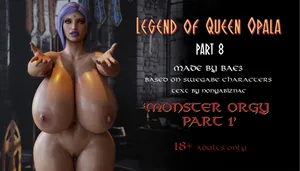 [Bae3] Legend Of Queen Opala 08 : Monster Orgy Part 1